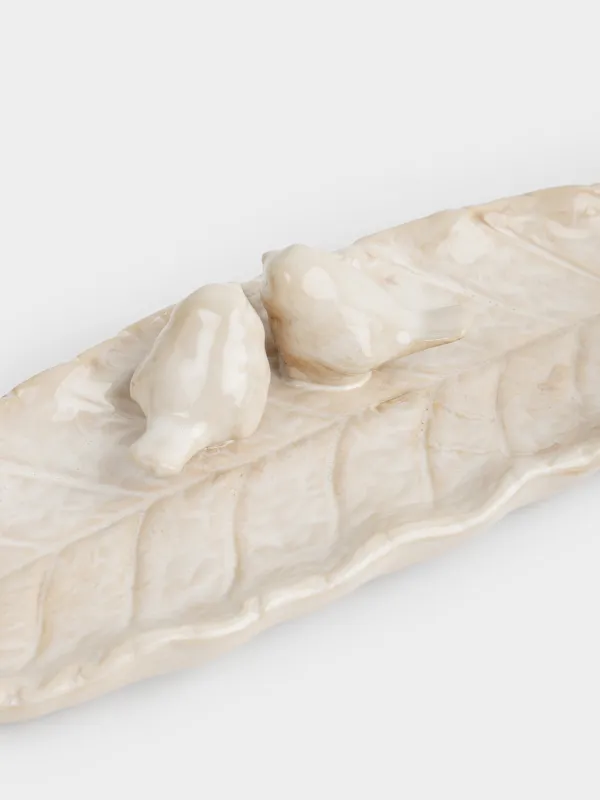 Блюдо декоративное, 36х12x5 см, Птицы, Birds milk, image-4