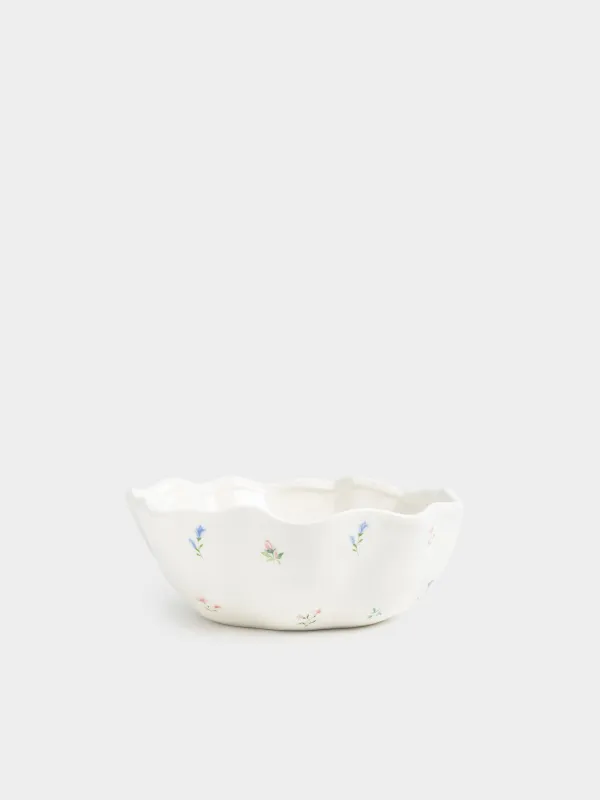 Салатник, 21х8 см, Нежные цветы, El flora, image-0