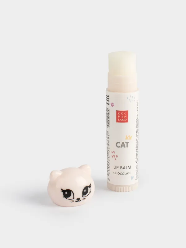 Бальзам для губ, 4 гр, Шоколад, Кошечка, Cat, image-2