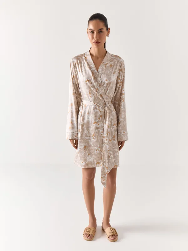 Халат домашний с длинным рукавом, Mary, image-0