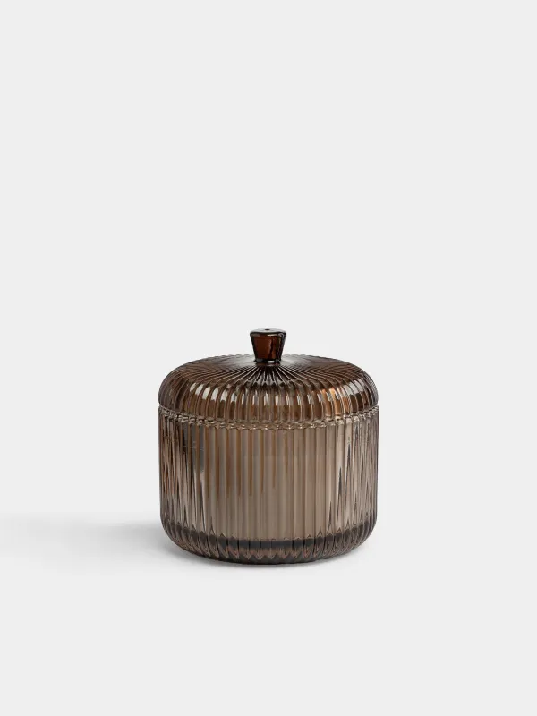 Свеча ароматическая, 10 см, в подсвечнике, Ember&Oak, Elegant, image-0