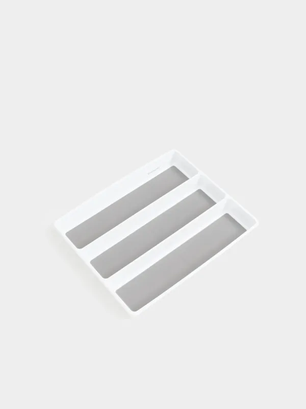 Лоток для кухонных принадлежностей, 40х33 см, 3 отделения, Non-slip, image-4