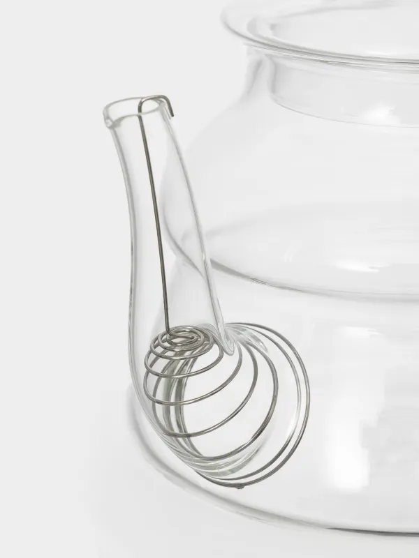 Чайник заварочный, 850 мл, стекло Б/сталь, Елка со звездой, Shape, image-3