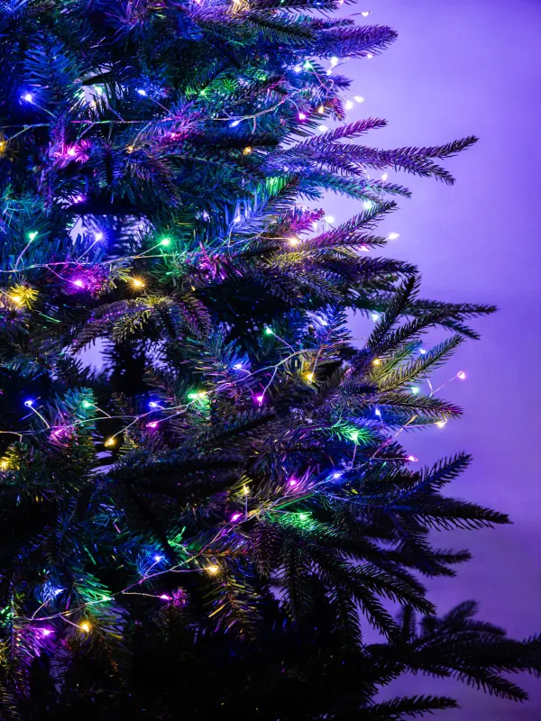 Гирлянда электрическая, 5 м, 300 ламп, 8 режимов, цветная, Капли, Christmas, image-0