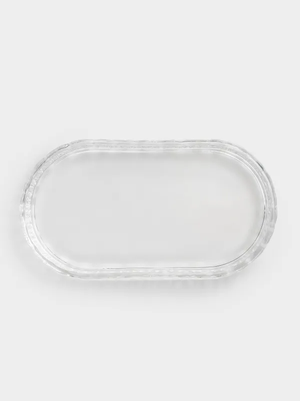 Поднос для ванной, 25х14 см, стекло, Hiona, image-2