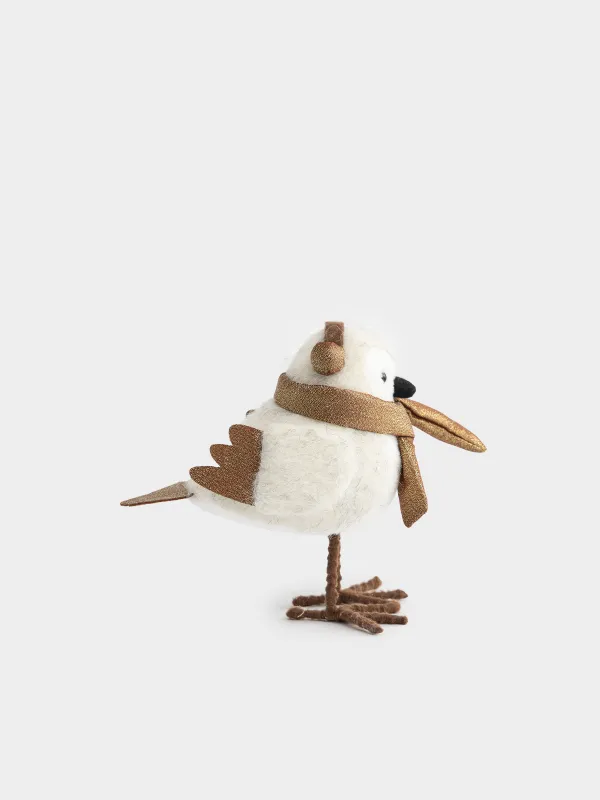 Изделие декоративное, 14 см, Птица в шапке, Birds, image-3