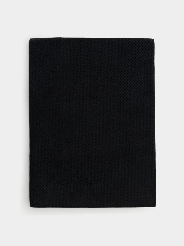 Коврик для сушки посуды, 51х38 см, микрофибра, черный, Black clean, image-0