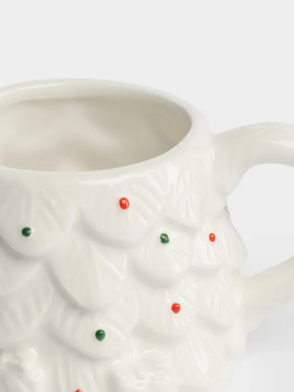 Кружка, 400 мл, Ель, Christmas ivory, image-2