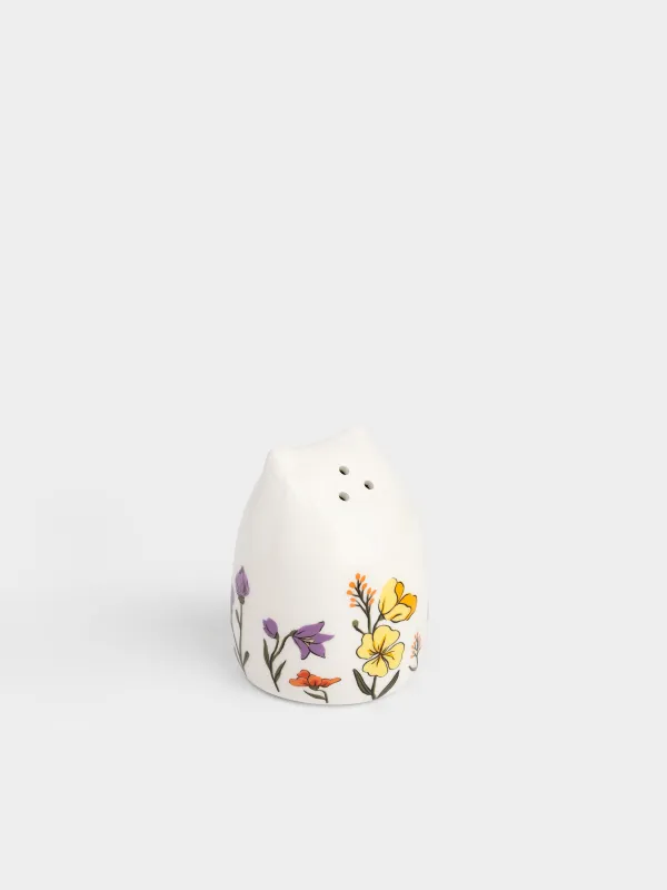Емкость для соли или перца, 8 см, Кот в цветах, Cat in flowers, image-2