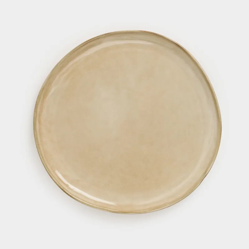 Сервиз обеденный, 6 перс, 18 пр, каменная керамика, бежевый, Burgos, image-1