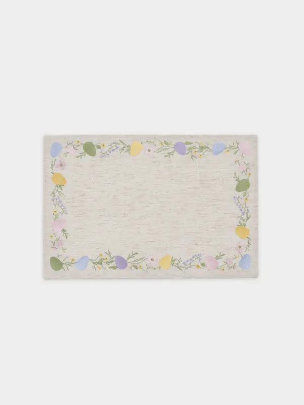 Салфетка под приборы, 30х45 см, Пасхальные яйца, Easter, image-0