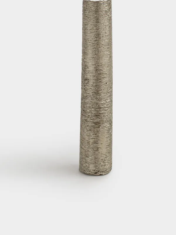 Свеча, 25 см, тонкая, золотистая, Galore candle, image-2