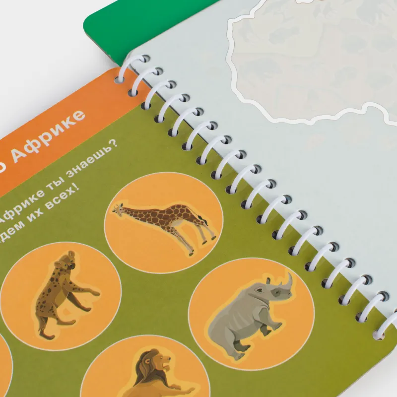 Раскраска водная, 19x19 см, 10 л, многоразовая, с маркером, картон/металл, Creative aqua, image-5