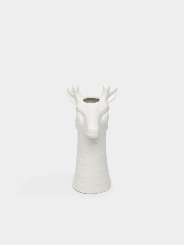 Ваза для цветов, 26 см, декоративная, в крапинку, Жираф, Giraffe, image-0