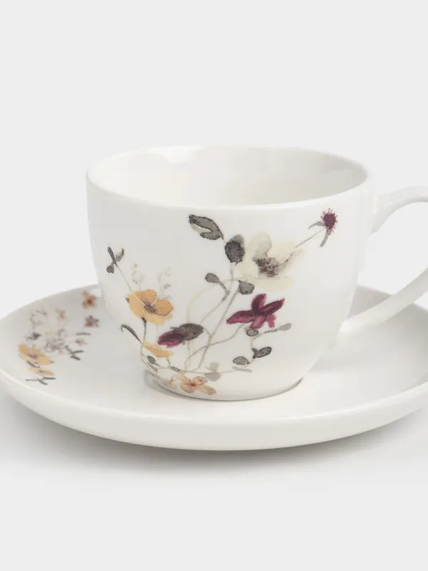 Пара чайная, на 6 перс, 220 мл, Желтые цветы, Floweri, image-5