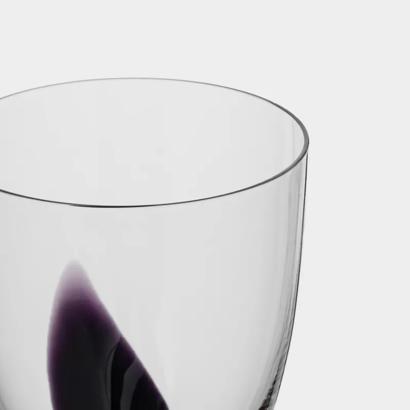 Бокал для вина, 310 мл, 2 шт, стекло, черное основание, Taurisano, image-4