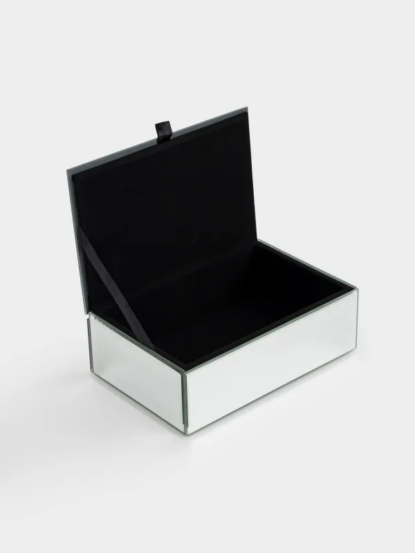 Шкатулка для украшений, 15x10 см, стекло, Glossy, image-2