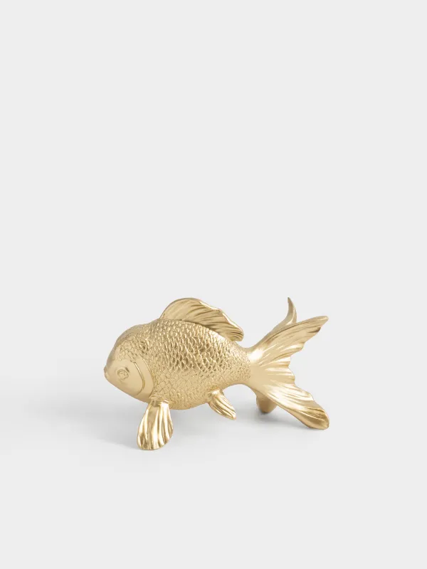 Статуэтка, золотистая, Goldfish, image-0