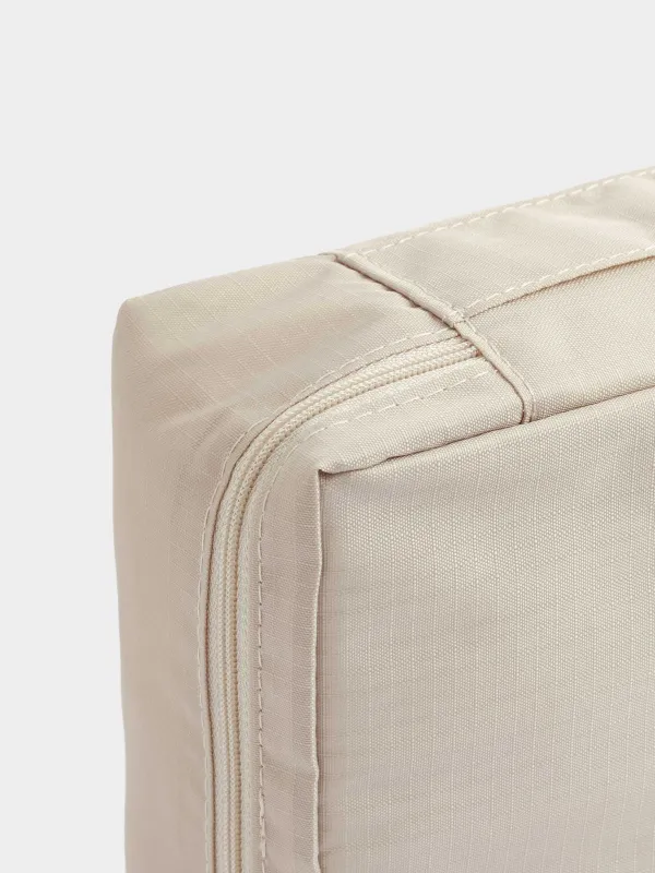 Косметичка дорожная, 21х16 см, полиэстер, бежевая, Easy Travel, image-6