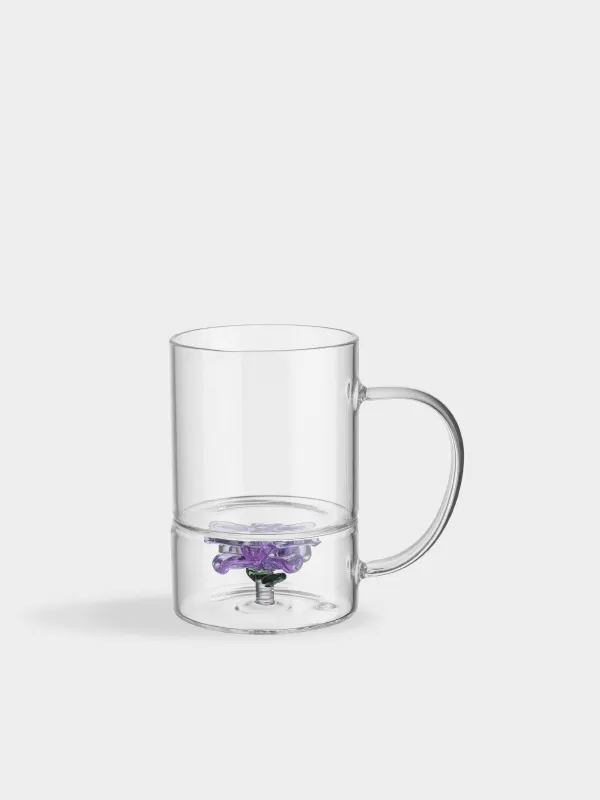 Кружка, 300 мл, стекло Б, Цветок, Shape, image-0