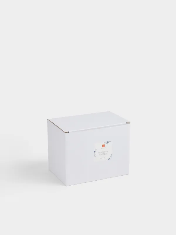 Пиала, 12х5 см, 350 мл, фарфор P, бело-золотистая, Кролик, Tradition Easter, image-5