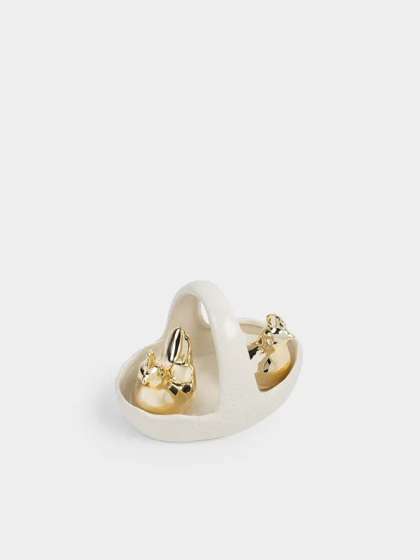 Набор для соли и перца, на подставке, Rustic Easter, image-3