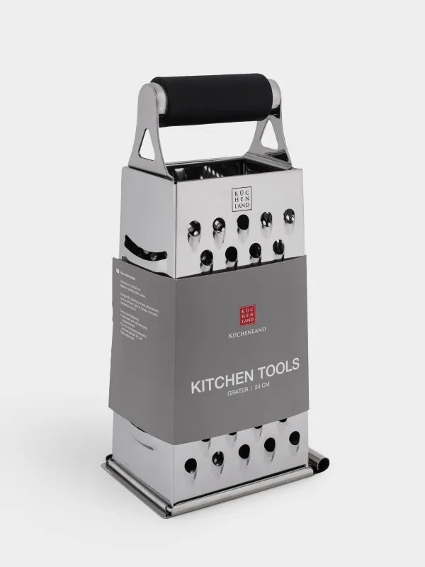 Терка, 24 см, четырехгранная, черная, Kitchen tools, image-6