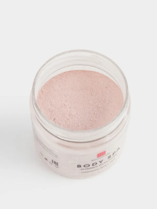 Пена для ванны, 100 гр, с шиммером, Шоколадное молочко, Молочная ванна, Body spa, image-1