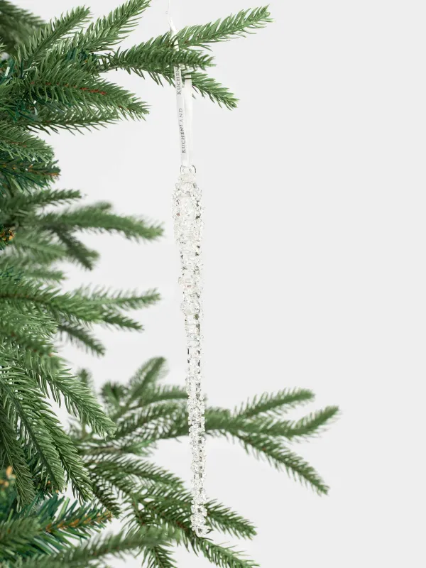 Игрушка елочная, 24 см, Сосулька, Figure sparkle, image-2