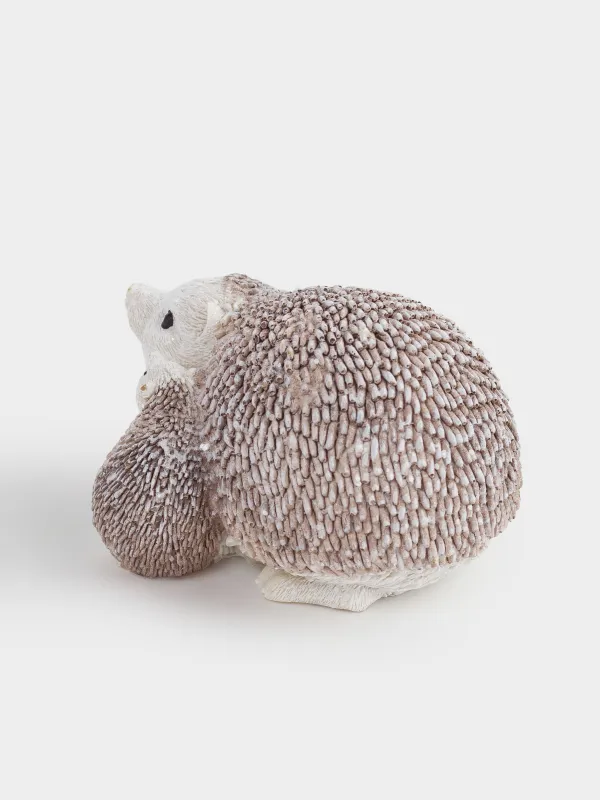 Статуэтка, 5 см, полирезин, серо-коричневая, Ежи, Slight frost, image-2