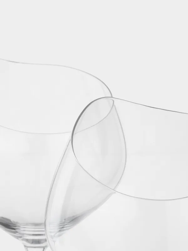 Бокал для красного вина, 480 мл, 2 шт, кристальное стекло, Charm L wavy, image-2
