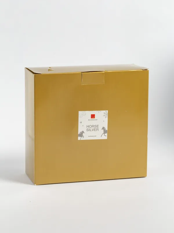 Статуэтка, 16х15 см, Лошадь, Horse silver, image-3