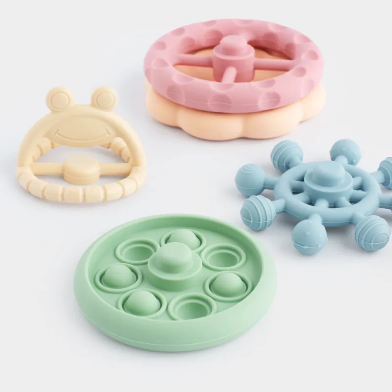 Игрушка развивающая, 11 см, Пирамидка фигурная, Kiddy, image-3