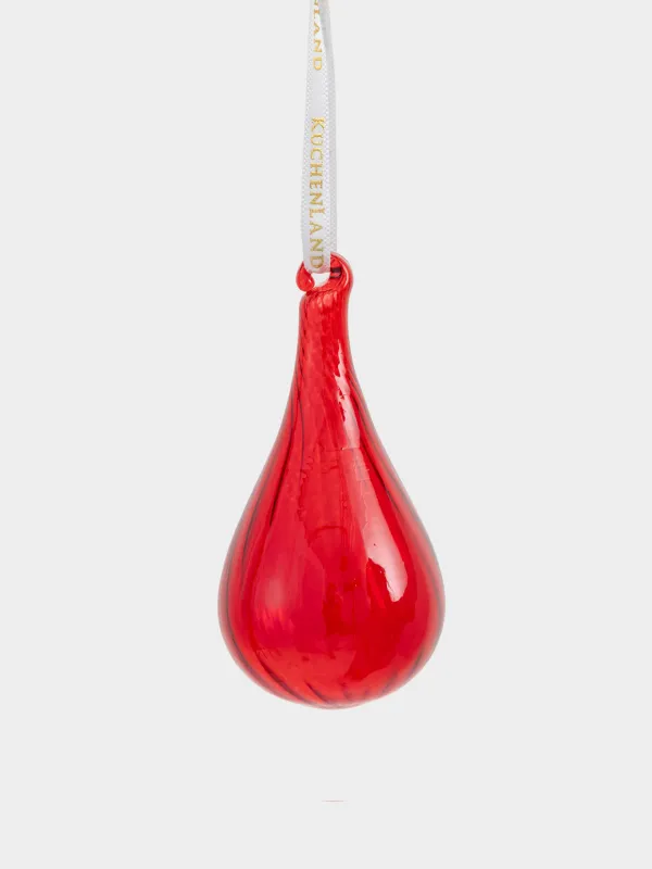 Набор елочных игрушек, 4 шт, стекло, Abstract figure, image-3