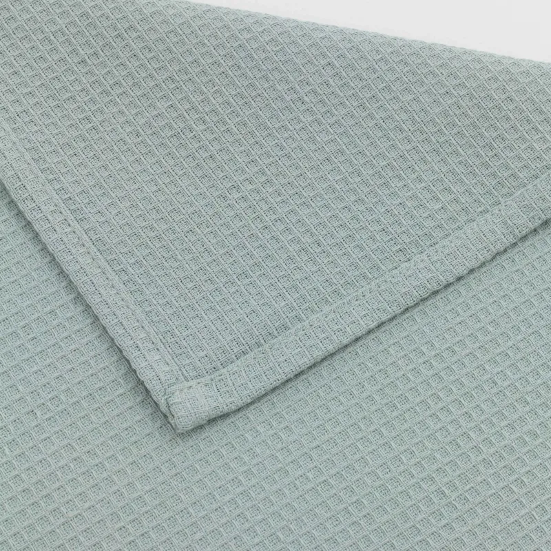 Полотенце кухонное, 40х60 см, 3 шт, хлопок, ментоловое/коричневое/бежевое, Waffle, image-9