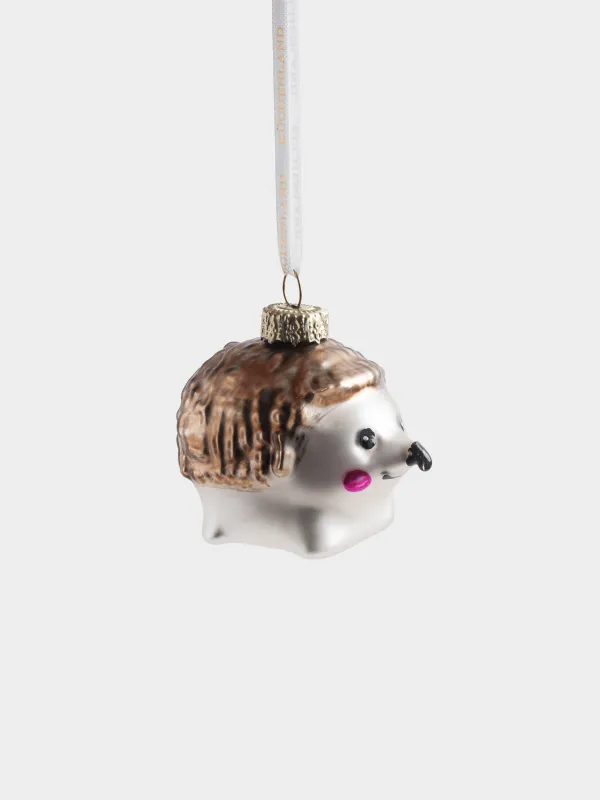 Игрушка елочная, 4 см, Ежик, Figure christmas, image-1