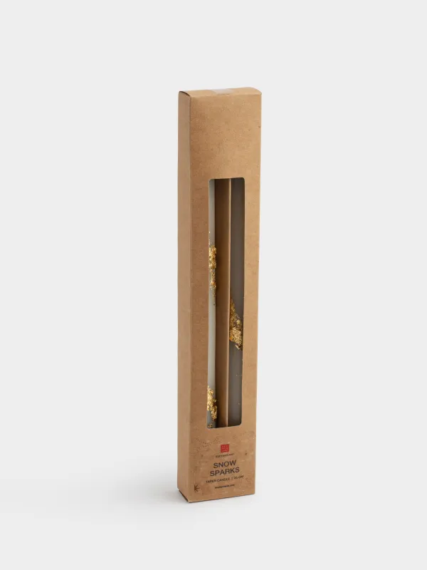 Свеча, 25 см, Snow sparks, image-3