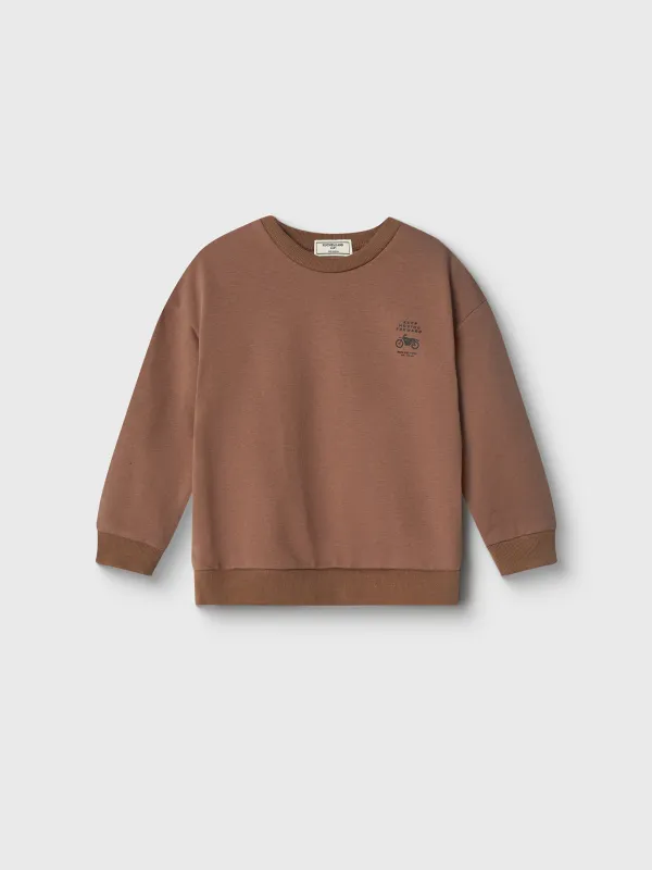 Свитшот детский, для мальчиков, коричневый, Kaiz, image-8