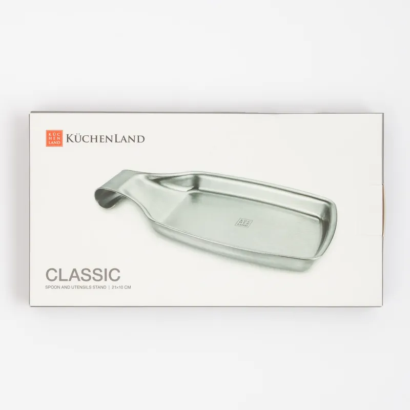Подставка под ложку и кухонные принадлежности, 21 см, подвесная, сталь, Classic, image-4