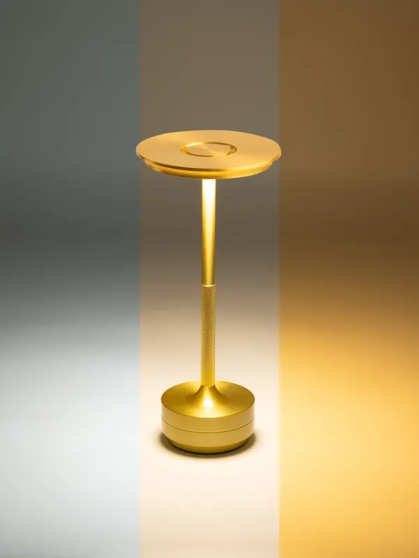Светильник сенсорный, 28 см, беспроводной, Fantastic gold, image-3