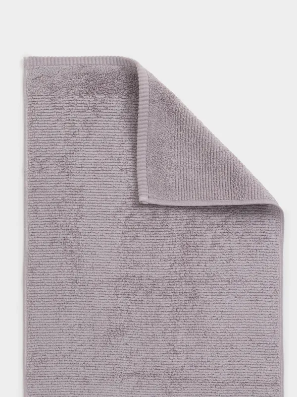 Полотенце, 70х140 см, Хлопок, лиловое, Terry cotton, image-2