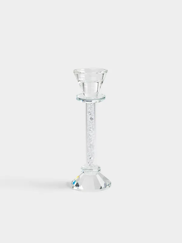 Подсвечник, для тонкой/чайной свечи, Lux crystal, image-0