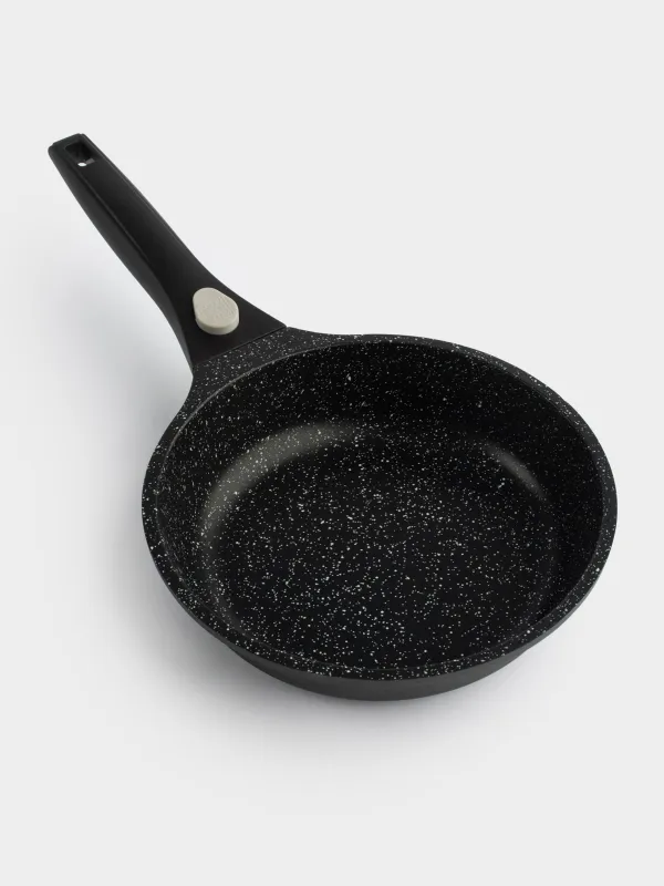 Сковорода, 20 см, съемная ручка, с покрытием, алюминий, Solution 2, image-1