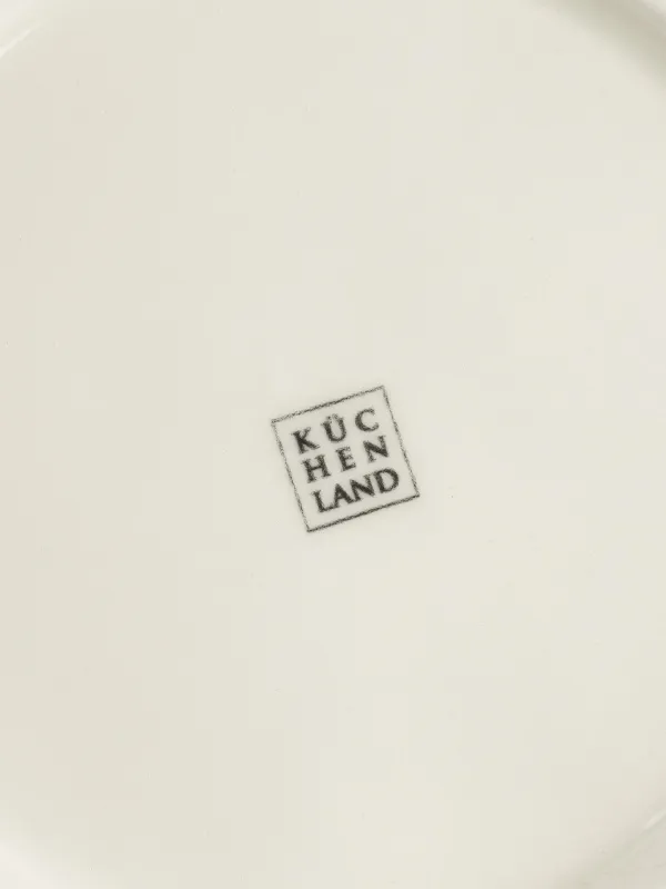 Конфетница, 19х14 см, керамика D, оранжевая, Еж и белка на тыкве, Forest symphony, image-6