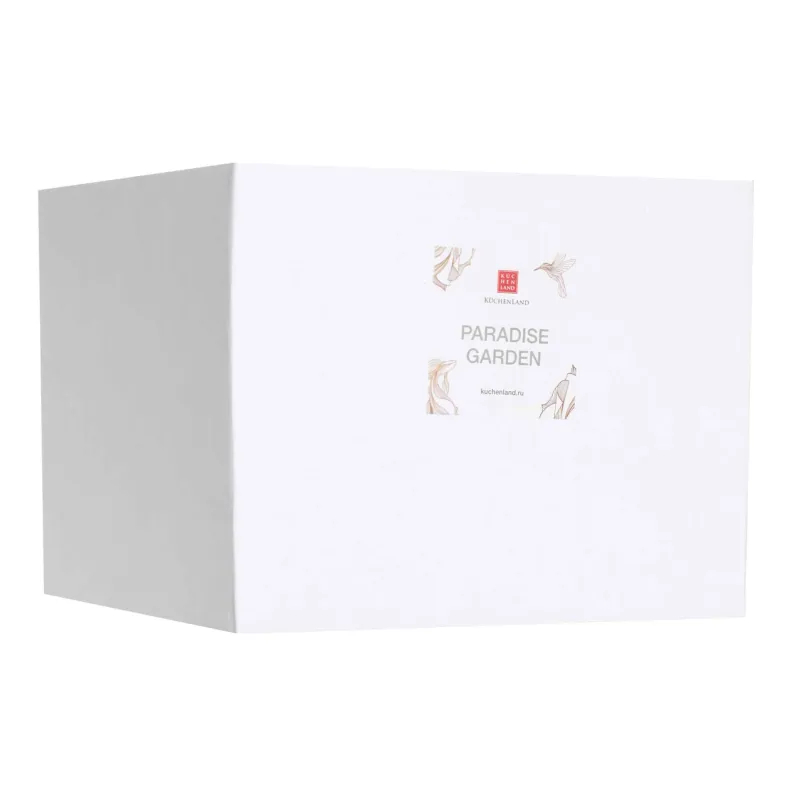 Держатель для украшений, 13 см, керамика D, бело-золотистый, Птицы на ветке, Paradise garden, image-3