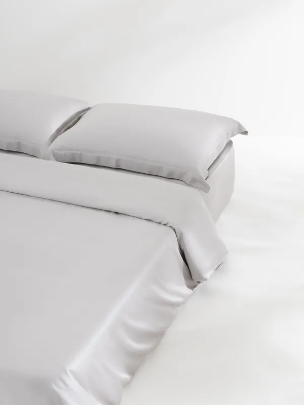 КПБ евро, бамбук, светло-серый, Pure bamboo, image-4