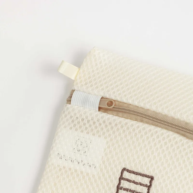 Мешок для стирки носков и колготок, 22х18 см, полиэстер, бежевый, Safety new, image-2