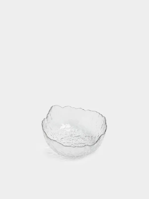 Салатник, 17х7 см, с серебристым кантом, Nautilus silver, image-1