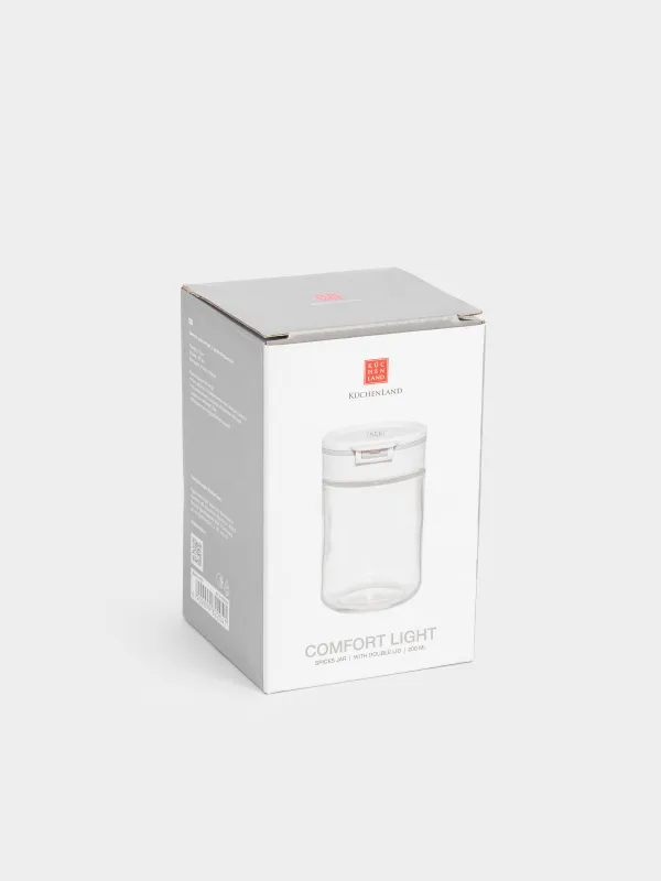 Емкость для специй, 10 см, с двойной крышкой, Comfort light, image-5