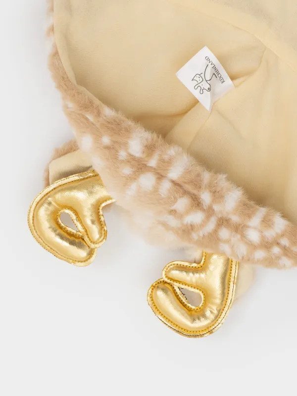 Костюм для животных, 40 см, р. L/XL, карнавальный, полиэстер, коричневый, Олень, Christmas pet, image-6